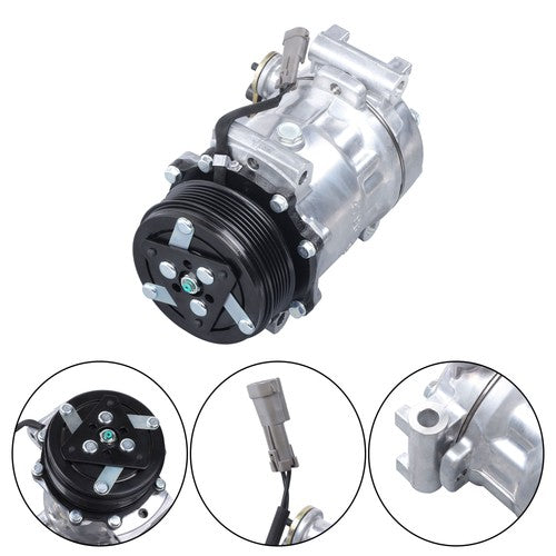 A/C Compressor HT6 Compressor for Chevy Tahoe C1500 K1500 1996 1997 1998 1999