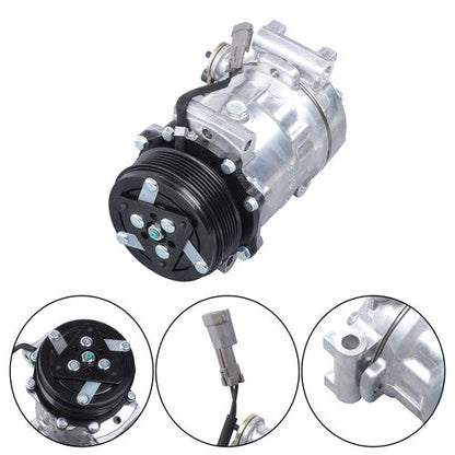 A/C Compressor HT6 Compressor for Chevy Tahoe C1500 K1500 1996 1997 1998 1999