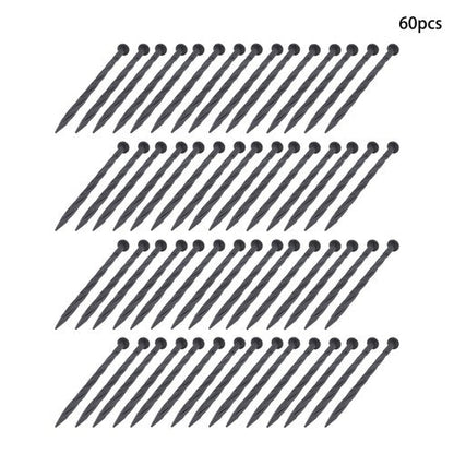 Edging Nails Garden Anchoring Spikes 8 Inch 60 Pcs Plastic Spiral Landscape