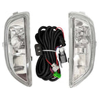 For 2001-2002 Toyota Corolla Front Bumper Fog Lights Driving Lamps Assembly Pair