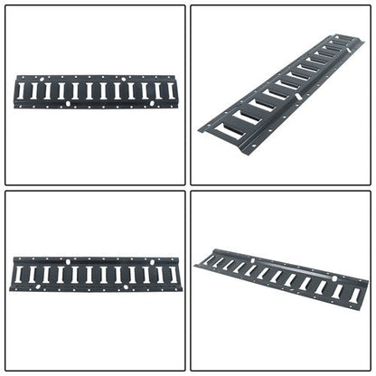 Bolt-On E Track Kit 4 Pack 2FT Universal Carbon Steel Trailer Cargo Control