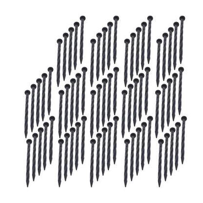 Garden Spiral Landscape Spikes 70PCS 8 Inch Plastic Landscape Anchoring Spikes