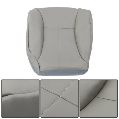 Driver Bottom Seat Cover Suit Gray For Dodge Ram 1500 2500 3500 SLT 1998-2002