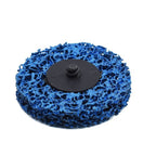 3" Blue Quick Change Easy Strip & Clean Discs For Paint Rust 10 Pack
