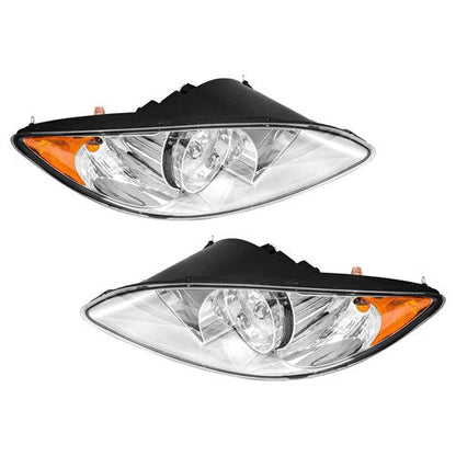 For International ProStar 3596016C93 3596015C93 Left+Right Headlights Headlamps