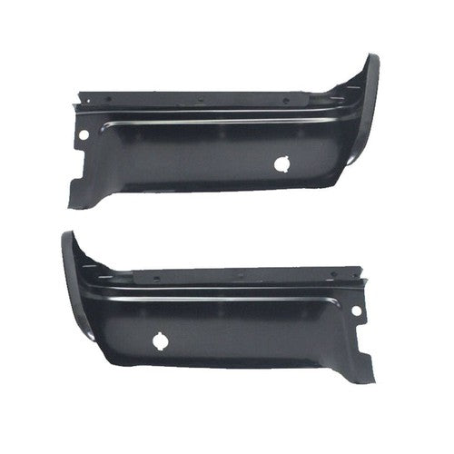 Primered Steel Rear Bumper Ends For Ford F150 2009-2014 Pair LH + RH Side