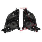 Headlight Black For Toyota Prius 2006 2007 2008 2009 Headlamp Left+Right Side