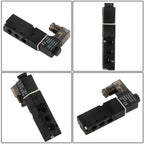 5 Way 1/8" Solenoid Valve Pneumatic Air Control 24 VDC Coil v dc