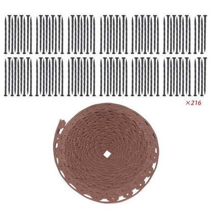 2 inches high 246 feet  Garden edge lawn grass stone isolation strip