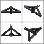 Quick Hitch Multi Compatible with Towing Hook 3 Point Trailer Hitch 2 Receiver