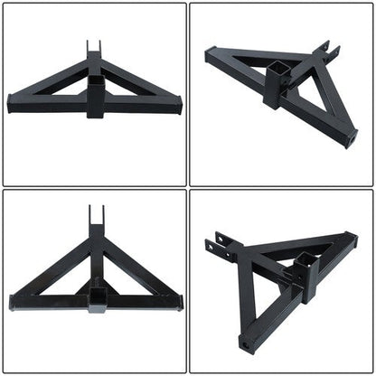Quick Hitch Multi Compatible with Towing Hook 3 Point Trailer Hitch 2 Receiver