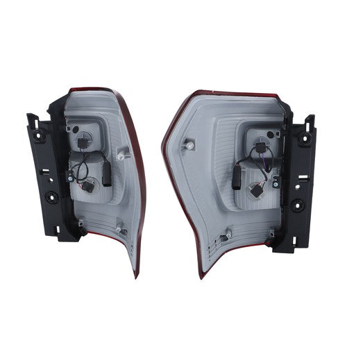 For Ford Expedition 2018-2021 Right+Left Side Halogen Type Clear&Red Tail Lights