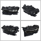 Left w/Animation w/o Leveling Headlight LED DRL For 21-22 Jeep Grand Cherokee