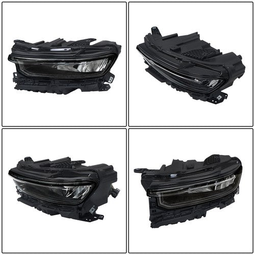 Left w/Animation w/o Leveling Headlight LED DRL For 21-22 Jeep Grand Cherokee