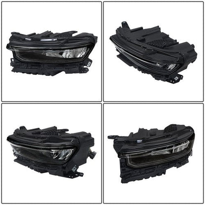 Left w/Animation w/o Leveling Headlight LED DRL For 21-22 Jeep Grand Cherokee