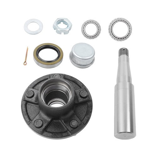 1 Set Southwest Wheel Pro R30484X 84 Spindle & 5 - 5" Bolt Circle Trailer Hub