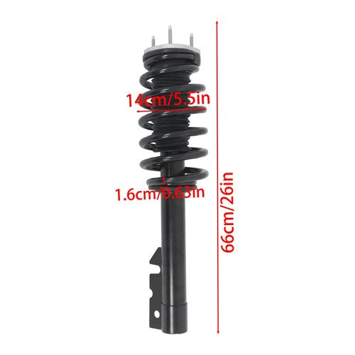 2x Front Shock Absorber 68544611AG 68374980AE For Jeep Grand Cherokee 21-24
