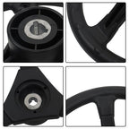 New 15 FT Boat Rotary Steering System Outboard Kit Marine W/ 12.4" Wheel SS13715