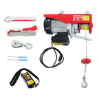 110V 880lbs Automatic Lift Electric Hoist with 328ft Wireless Remote Control
