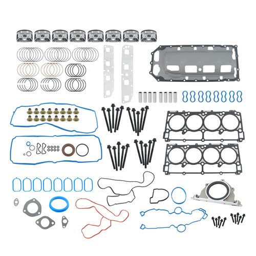 5086011AB 53021538AD Pistons & Full Gasket Bolts Set For Dodge Ram 1500 2003-06