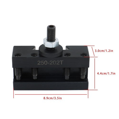For Lathe Tools Machifit 250-201XL Quick Change Turning and Facing Post Holder