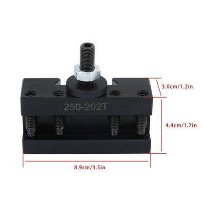 For Lathe Tools Machifit 250-201XL Quick Change Turning and Facing Post Holder