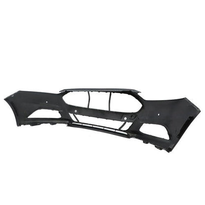 Grille + Front Bumper Combo Plastic Primered For 2013 2014 2015 2016 Ford Fusion