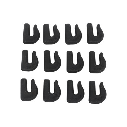 12 Pack 3/8" Weld On Grab Hook 6600lbs Heavy Duty G70 Forged Grab Chain Hooks