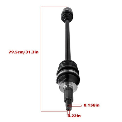 Fit For Polaris RZR XP 1000 2014-2019 Front Left/Right CV Axles Drive Shaft