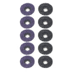 Diamond Grinding Discs for Metal and Wood 12 Pack: 4 x 5/8"  (6 Black, 6 Purple)