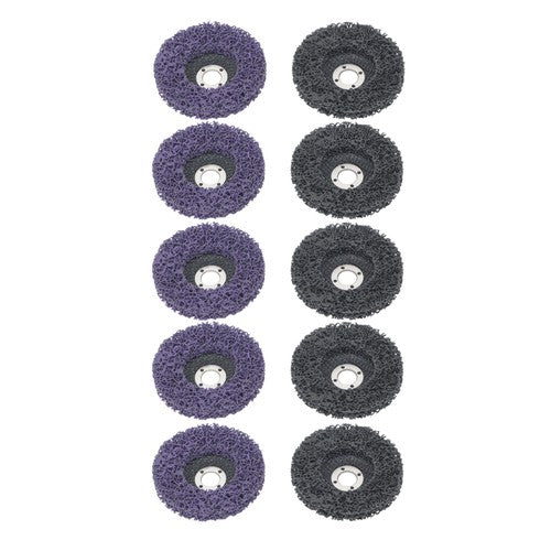 Diamond Grinding Discs for Metal and Wood 12 Pack: 4 x 5/8"  (6 Black, 6 Purple)