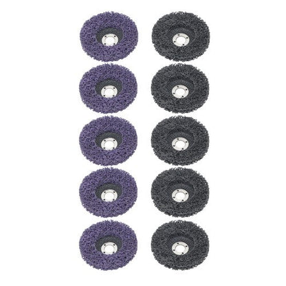 Diamond Grinding Discs for Metal and Wood 12 Pack: 4 x 5/8"  (6 Black, 6 Purple)