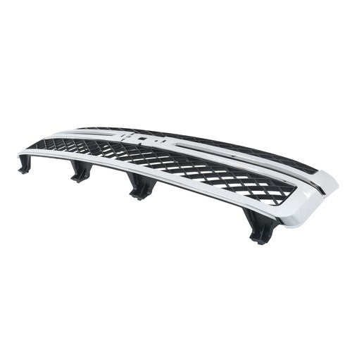 Front Bumper Grille Black Chrome For Chevy Silverado 2500HD 3500 HD 2011-14