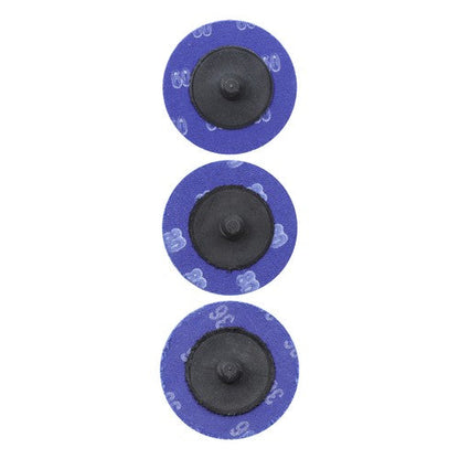 50 Pcs 2 inch Sanding Discs, Quick Change Grinding Disc,36/60/80 Grit Mix Set
