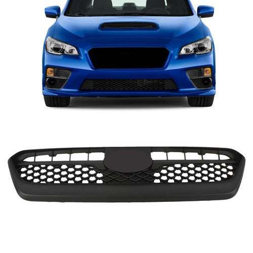 For Subaru WRX 2015-2017 High-quality Plastic Matte Black Front Bumper Grille