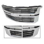 Chrome Front Upper Grille For Chevy Tahoe/Suburban LTZ 2015 2016 2017-2020