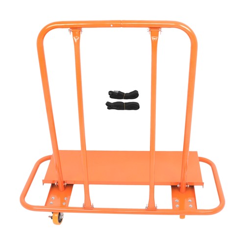 Handling Sheetrock Sheet Panel With Safety Belts Drywall Sheet Cart 3000Lbs