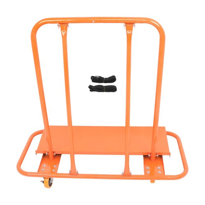 Handling Sheetrock Sheet Panel With Safety Belts Drywall Sheet Cart 3000Lbs