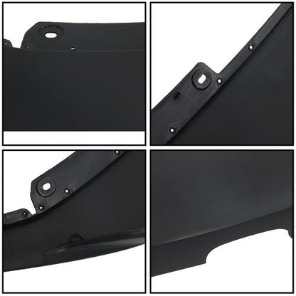 Front Bumper Upper Grille Garnish Molding Cover Grill For Honda Civic 2022-2023