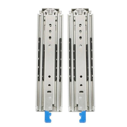 Locking Drawer Slides 12 Inch Full Extension & Lock 500 lb Load Capacity 1 Pair