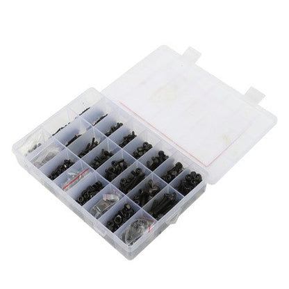 1600Pcs Metric Screw Assortment,M2 M3 M4 M5 Screws Nuts and Bolts Assortment Kit