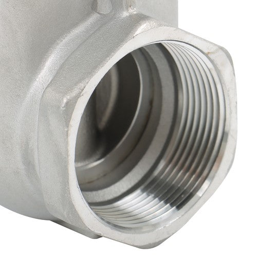 Stainless Steel Gate Valve 1-1/2" NPT Female Rotary Sluice Valve With Wheel Hand