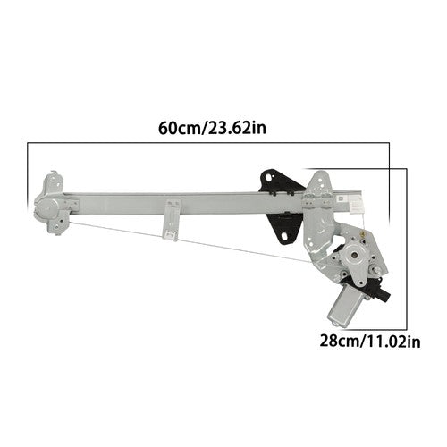 For Honda Fit 2009-2014 Power Window Regulator Front Right W/Motor 2-Pin 751-622