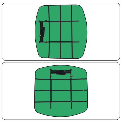 2" x 2" or 2" x 3" ROPS Tuff Top Tractor Canopy 52" X 52" Green For John Deere