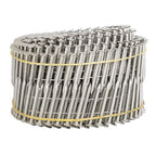 3600Pcs 15 Degree Wire Coil 1-1/4” ×.09” Ring Shank Stainless Steel Siding Nails