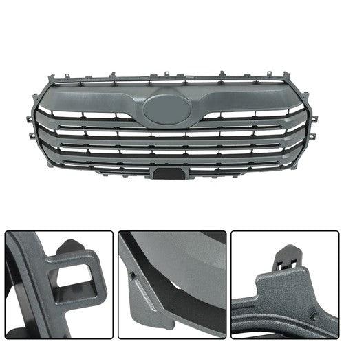 Fit For Toyota Tundra 2022 2023 Front Bumper Grill Dark Gray Grille 53101-0C130