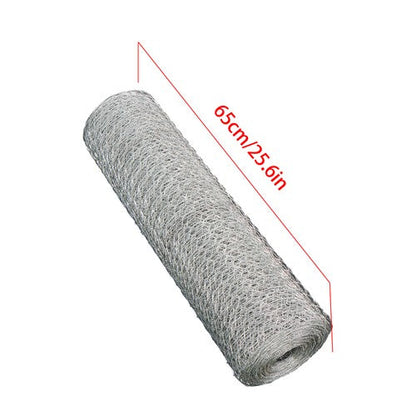 24"×100' 1" Holes Galvanized Poultry Net Metal Fencing Chicken Wire New