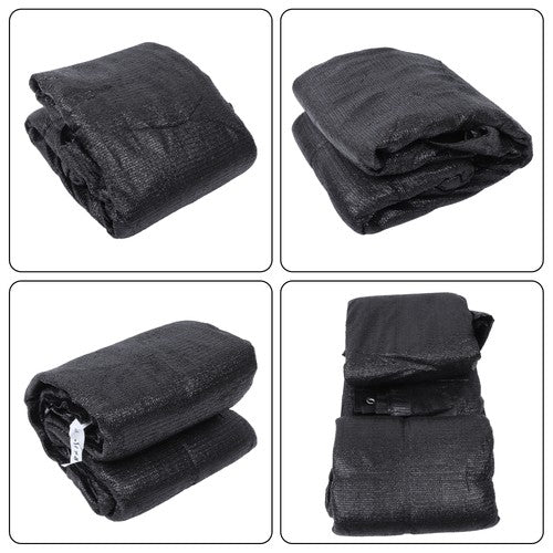 4FT by 25FT Heavy Duty Garden Privacy Fence Barrier Net With Zip Ties