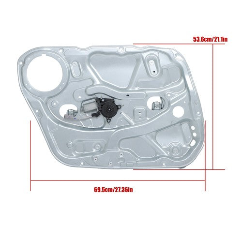 Electric window Actuator Assembly Front Left For Hyundai Elantra 2009-12 748-348