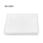 20 x 20 ft 6Mil Clear Polyethylene Film Greenhouse Plastic Sheeting
